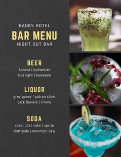 Menu Design Service