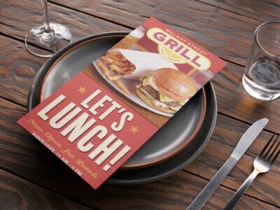 Menu Design Service