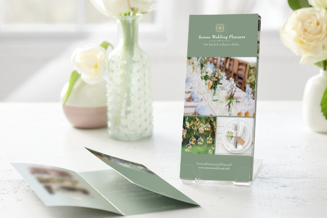 Tri-Fold Menu